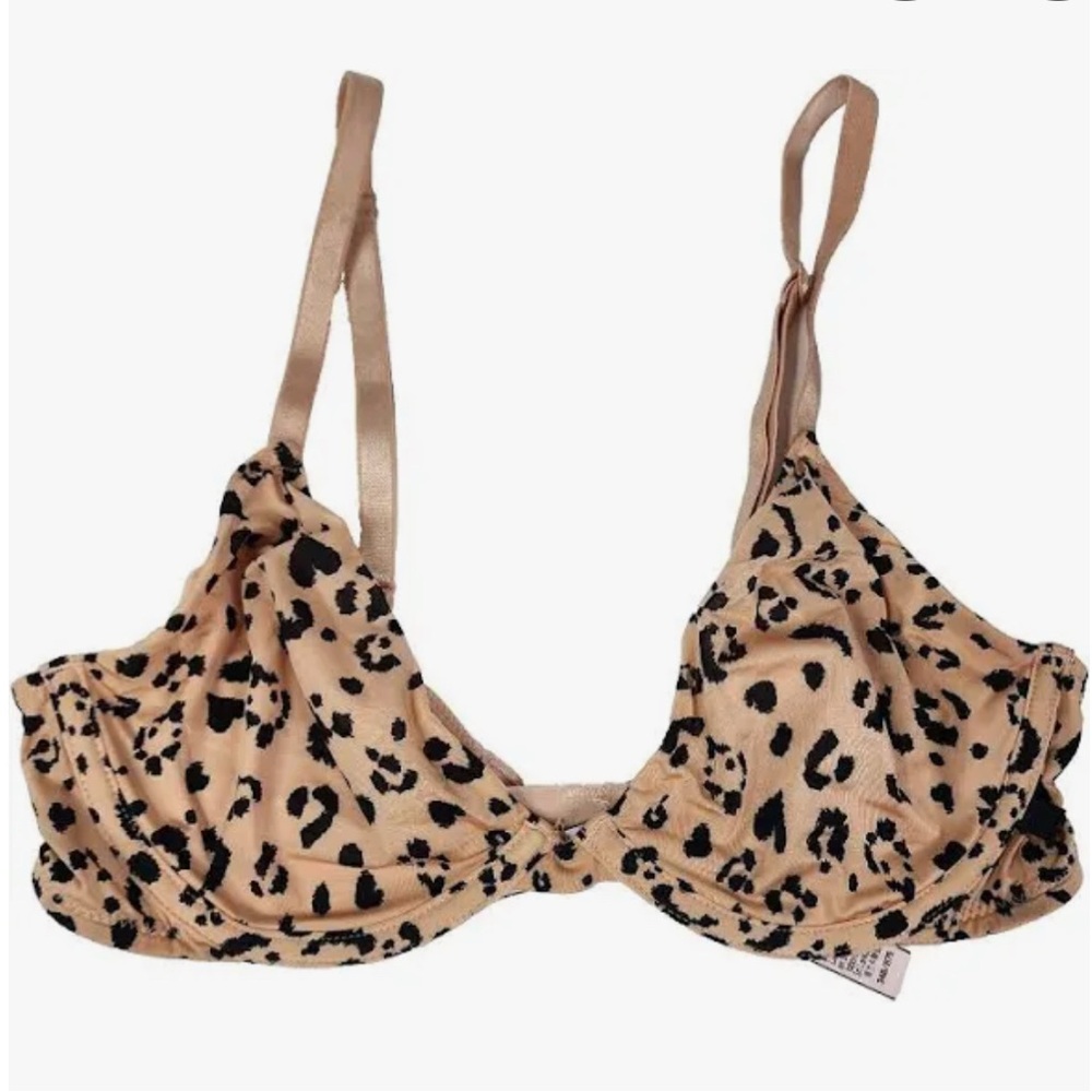Victoria's Secret Leopard Print Unlined Underwire Bra